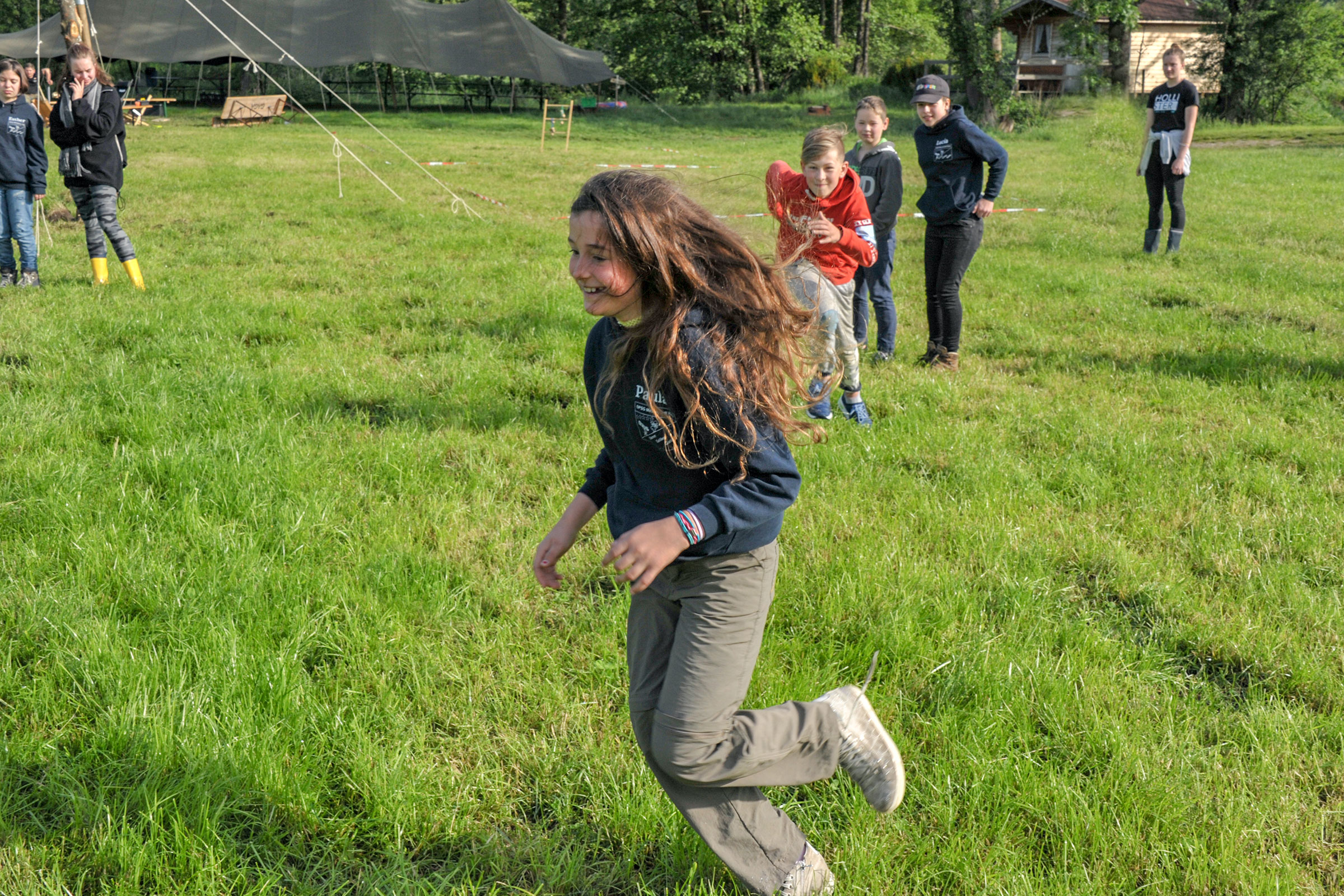 Pausenlos Spiel, Spaß und Action im Pfadfinderstamm Galileo Galilei.